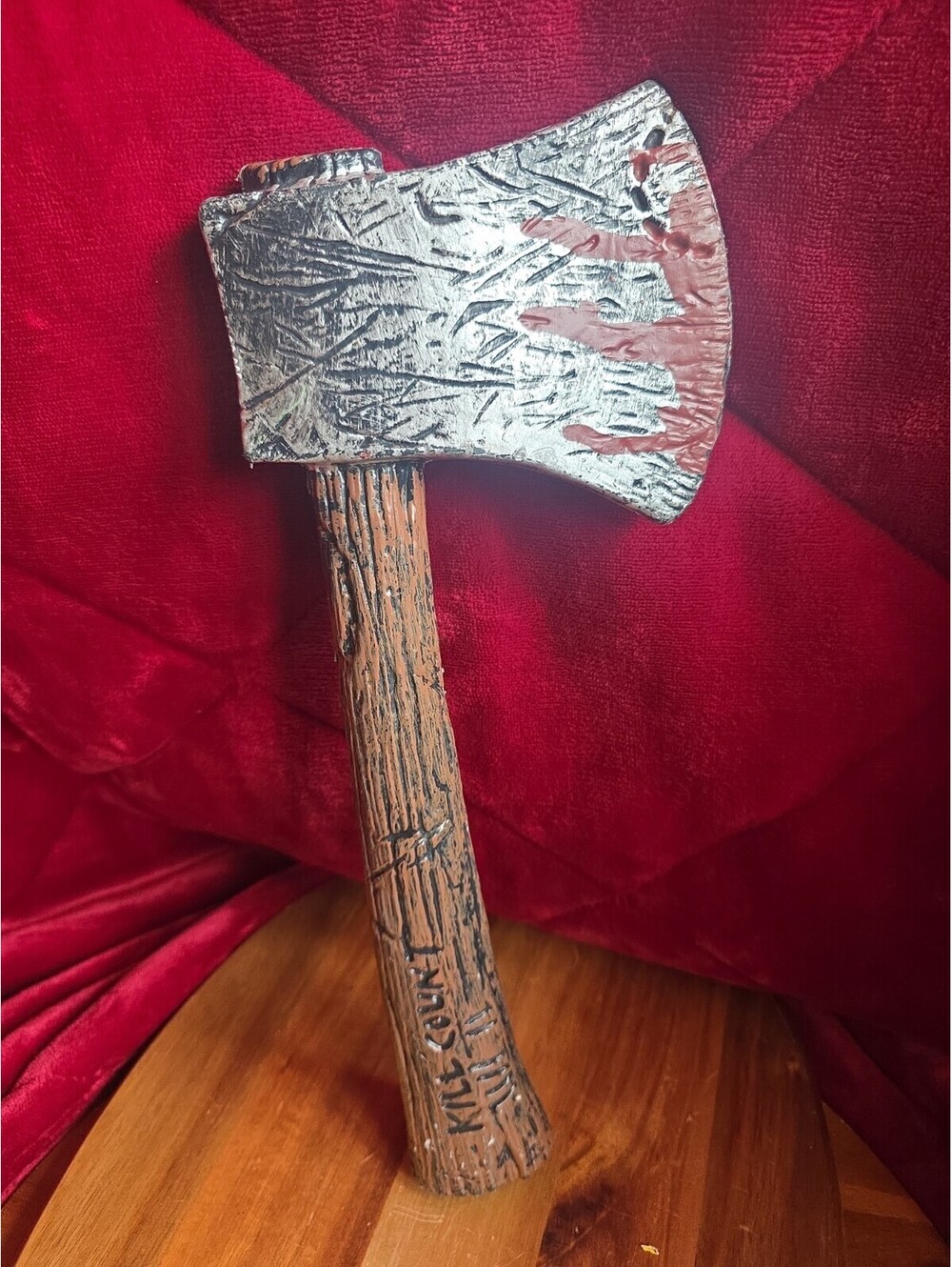 Halloween Kill Count Bloody Ax Prop Cosplay 18" Horror Costume Accessory Plastic